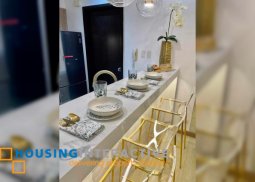 fully furnished 1br unit with parking for lease at the residences at greenbelt