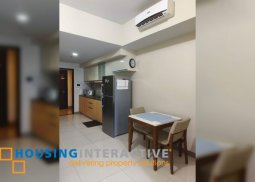 fully furnished 1br unit for rent at one uptown residences