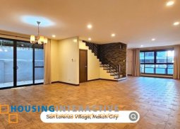 modern duplex house for rent in san lorenzo village, makati