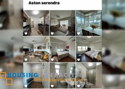 fully furnished 2br unit with balcony for lease at two serendra