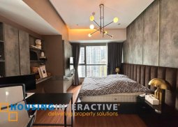 fully furnished 2br unit with balcony for sale at shang salcedo place