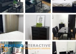 fully furnished 1br unit with balcony for lease at one maridien