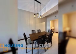 fully furnished 2bvr unit for lease at uptown ritz residences