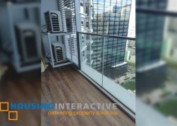 fully furnished 1br unit with balcony for sale at uptown parksuites