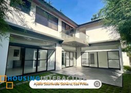 4br brand new house and lot for sale in ayala southvale sonera, las pinas city