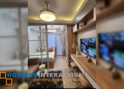 fully furnished 1br unit with balcony for lease at shore 2