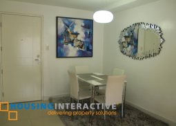 fully furnished 1br unit with balcony for lease at montecito residential resort