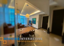 fully furnished 2br unit with balcony for lease at blue sapphire residences