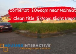 lot for sale at villa caceres, santa rosa, laguna