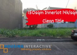 lot for sale at vlla caceres, sta. rosa, laguna