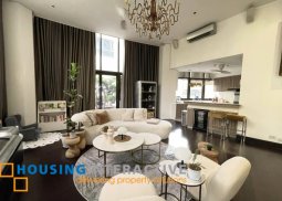 3br loft unit for sale in the icon residences, taguig