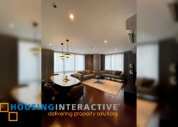 fully furnished 2br unit with balcony for lease at the suites