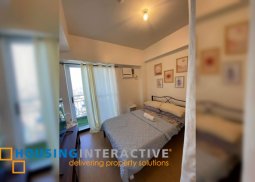fully furnished 1br unit with balcony for lease at the celandine