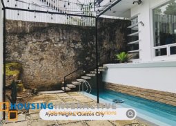 6br house & lot for rent in ayala heights, quezon