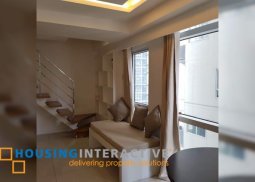 fully furnished 1br condo unit for rent/sale at the fort victoria bgc