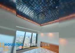 fully furnished 1br unit with balcony for lease at one rockwell