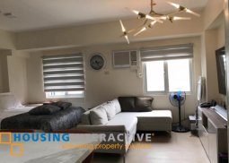 fully furnished studio unit for lease/sale at avida cityflex towers