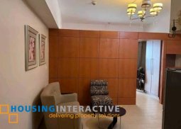 fully furnished studio unit with balcony for sale at the venice luxury residences