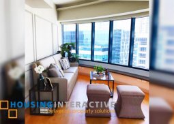 fully furnished 2br condo unit for rent at the one rockwell makati