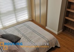 fully furnished 3br unit with balcony for rent at two serendra, sequoia tower