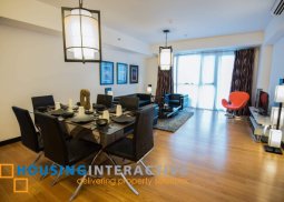 fully furnished 2br unit with balcony for rent at one serendra
