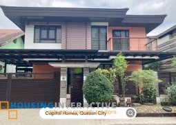 4br house & lot for sale in capitol homes, quezon