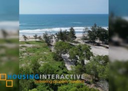 beach front for sale at sindol, san felipe, zambales