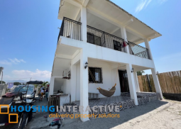 beach front with 2-storey house for sale at san isidro, cabangan