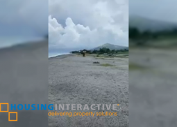 beach front lot for sale at san isidro, cabangan