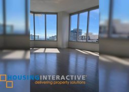 for lease: semi furnished 4br in proscenium at rockwell