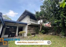 old house & lot for sale in white plains, quezon