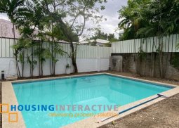 4br bungalow house & lot for rent in dasmarinas village, makati