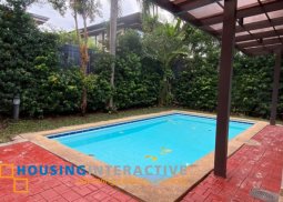 5br bungalow house for rent in dasmarinas village, makati