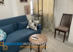 fully furnsihed studio unit for rent at amaia steps sucat