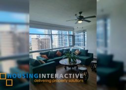 fully furnished 3br unit for lease at the pacific plaza towers