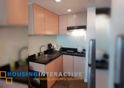 fully furnished studio unit for rent at two serendra