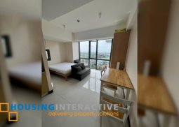 semi-furnished studio unit for rent at viceroy residences