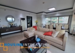 fully furished 3br unit with balcony for sale at the residences at greenbelt