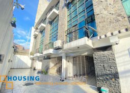 fully furnished townhouse for sale at kapitolyo, pasig