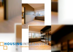 fully furnsihed 1br unit with balcony for sale at one shangri-la place