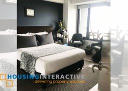 fully furnished 1br condo unit for rent at the arya residences bgc