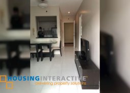fully furnished 1br unit with balcony for lease at two serendra
