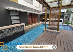 4br inner townhouse for sale in tomas morato, quezon
