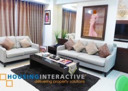 fully furnished 1br condo unit for rent in the arya residences bgc