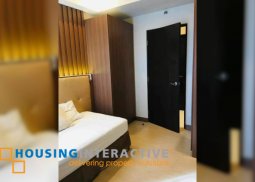 fully furnished 2br unit for lease at uptown ritz residences