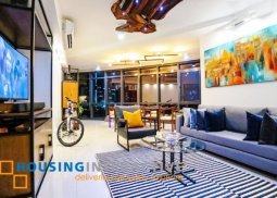 fully furnished 2br condo unit for rent at the arya residences bgc
