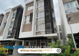 4br townhouse for sale in 69 roces, quezon