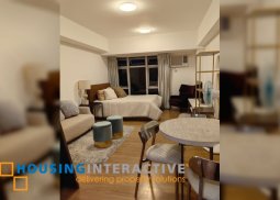 fully furnished studio unit for lease at verve residences