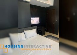 fully furnished 2br unit for lease at uptown parksuites