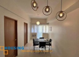 semi-furnished 1br unit for with balcony lease at madison park west